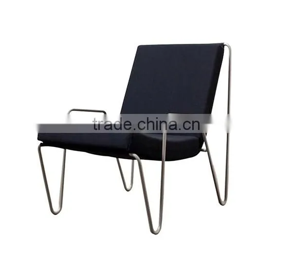 2015 New Modern Tubular Hairpin Metal Frame Arm Chair photo-6