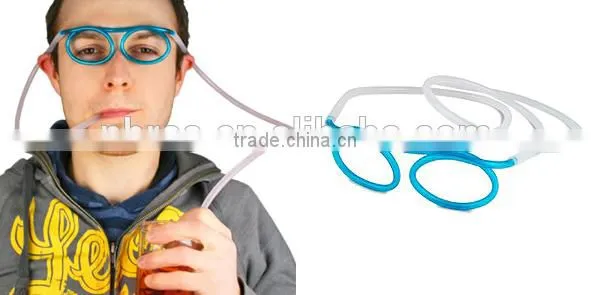 NBRSC Creative Plastic Drinking Glasses Straws for Kid Flexible Glass Straw For Drinking photo-2