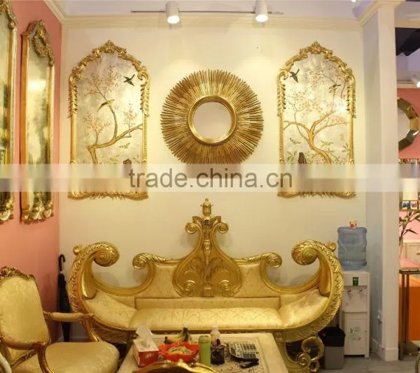 Classical Iron Art Deco Wall Mirror MH-2051-01 photo-3