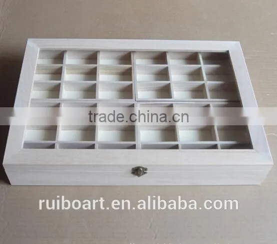 Paulownia Wooden Tea Packing Box With 12 Compartment photo-6