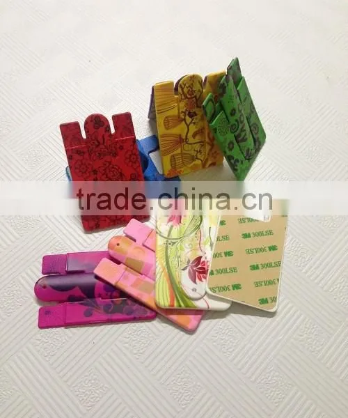 Silicone Mobile Phone Stand and Card Holder photo-4