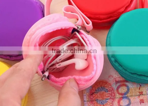 Macaron Colorful Silicone Change Purse With Small Zipper so Hot in Japan and Korea for Cute Girl photo-5