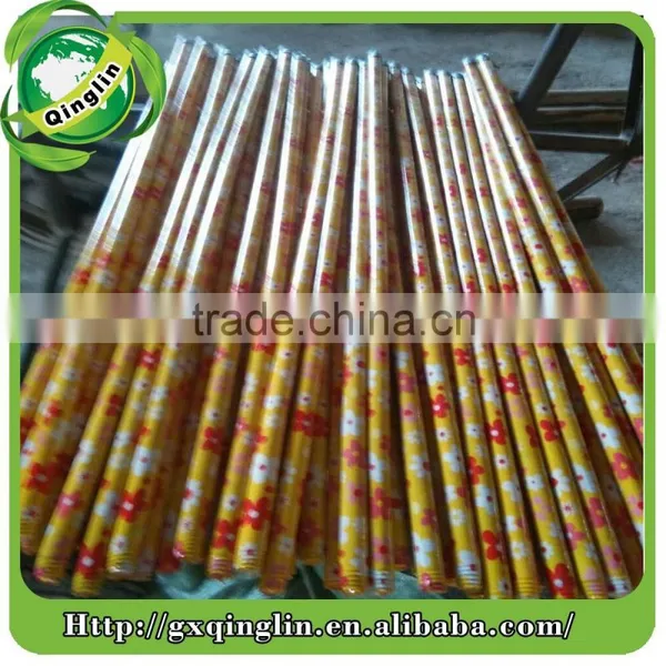 Normal Size 120*2.2cm Pvc Coated Wooden Broom Handles for Home photo-3