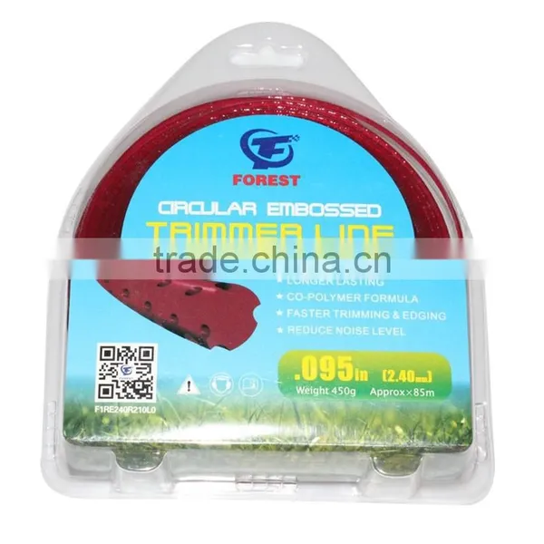 98 % BASF Polyamide Cutting Nylon Trimmer Line for Brush Cutter