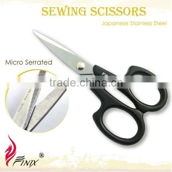 Japanese Stainless Steel Micro-Serrated Blade Needlework Dressmaking Embroidery Scissors