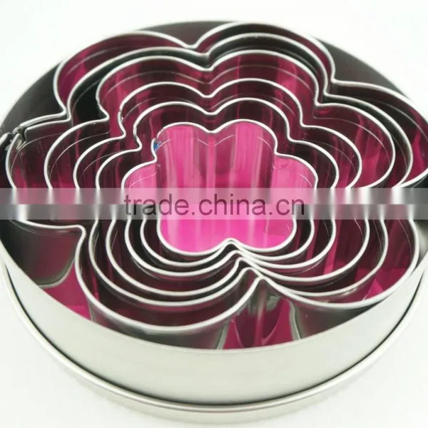 47095 6pcs Flowers Stainless Steel Cookie Cutter Set photo-3