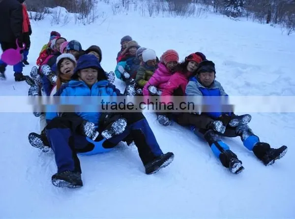 Kids/Adult Winter Sports Thicken Plastic Grass Skiing Pad Sled Board Snow Sledge photo-3