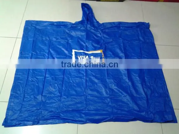 Plastic Vinyl Rain Poncho photo-2