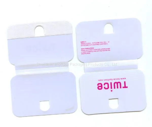 PVC Folded Jewelry Card for Bracelet Display photo-5