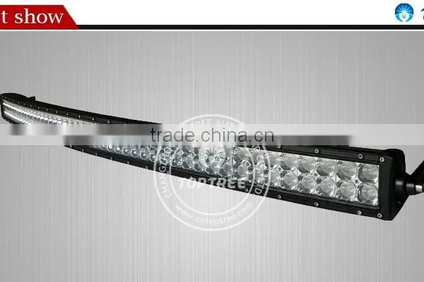 3D Reflector Curved LED Light Bar 288W 50inch Bar Light Jeep Wrangler Headlight With Installing Mounting photo-5