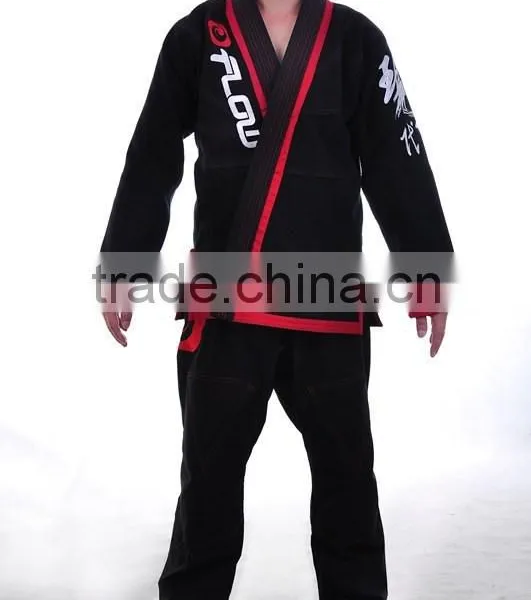 Pearl Weave Fabric Bjj gi Kimono Custom Logo Jiu Jitsu photo-3