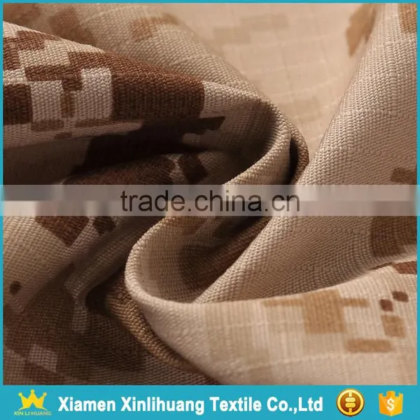High Quality Custom 80 Polyester 20 Cotton Camo Printed Ripstop Fabric photo-3