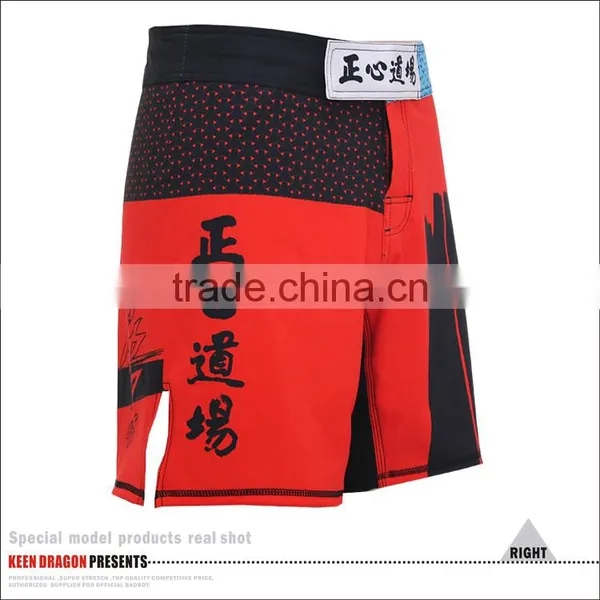 High Quality Mens Kick Boxing Shorts Popular Sublimated Mma Shorts photo-4