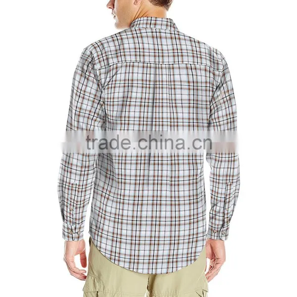 2017 Trend High Quality Large Size Plaid Shirt photo-3
