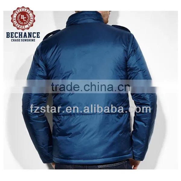 AD7501 Mens Shiny Quilted Padding Jacket photo-2