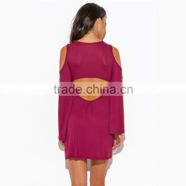 Backless Women Cotton Dresses photo-2