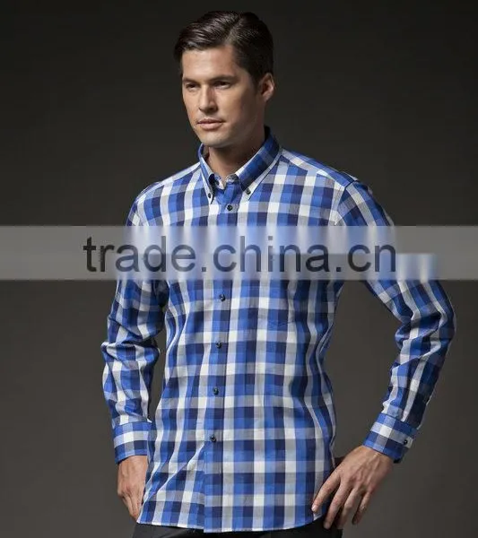Classic Design Custom Men's Lapel Collar Formal Shirts photo-4