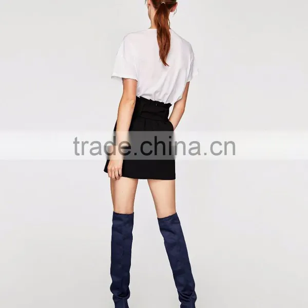 Guangzhou Shandao Factory OEM Customized New Design Hot Sale 160g 100% Cotton Short Sleeve O-Neck Girls Printed T Shirts photo-3