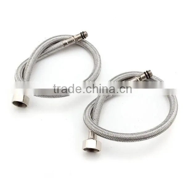 Best Promotion! Modern Double Handle Bathroom Faucet Kitchen Sink Swivel Spout Mixer Tap White Excellent Quality photo-3