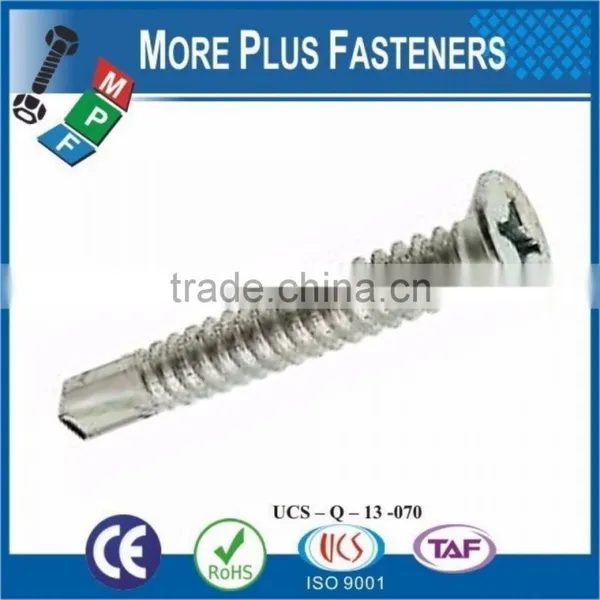 Made in Taiwan Steel Material High Quality PHIL Drive Flat Head Patta Milti Self Drilling Screws photo-3