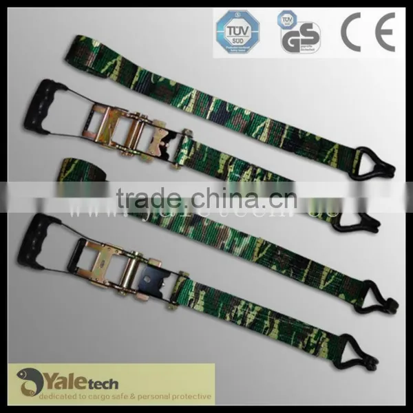 Rope Ratchet Tie Down Cam Buckle Cargo Lashing With Hooks and Rings Best Price Made by PES or PP photo-4