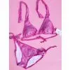 Fashional Women's Sublimation Digital Printing Bikini Personal Heat Transfer Swim Wear photo-3