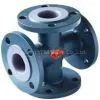 PTFE Flanged Cross