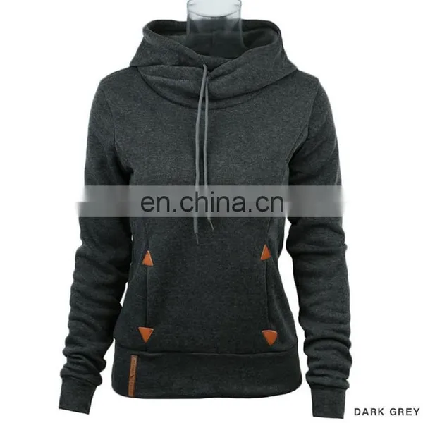 2017 New Autumn Spring Casual Cute Printed Long Sleeve Beading Hoodies Pullover for Women Sweatshirt Hoody photo-4