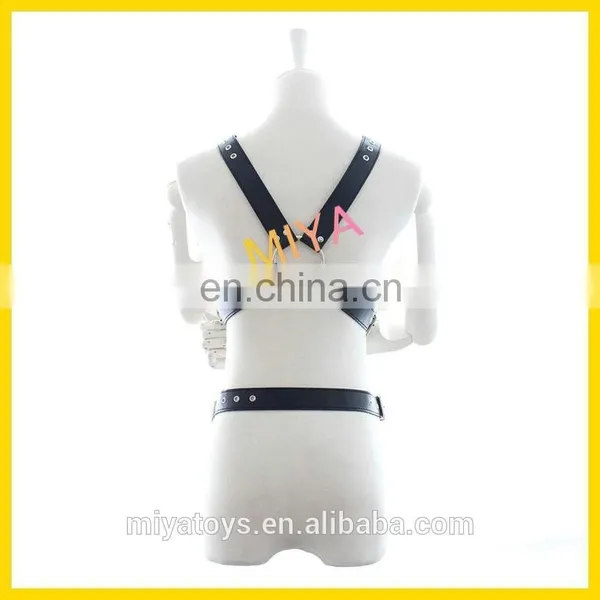 Full Mens Body Harness, Body Harness Costumes With Cock Ring photo-3