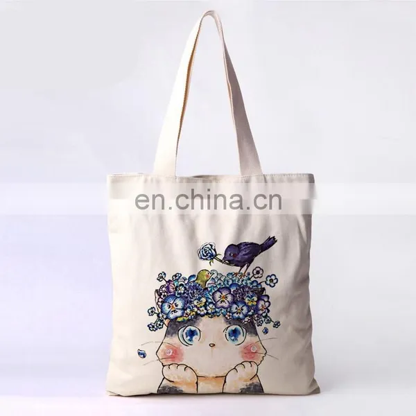 Fashion Shopping Bag Custom Cotton Canvas Tote Bag photo-3