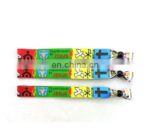 High Quality Cheap Customized Fabric Wristbands photo-6
