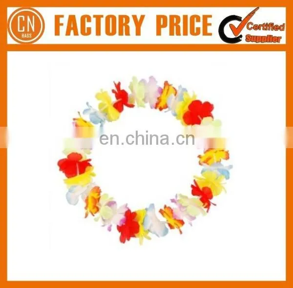 Wholesale Wreathe Lei Promotional Decorative Hawaii Flower Necklace Lei photo-3