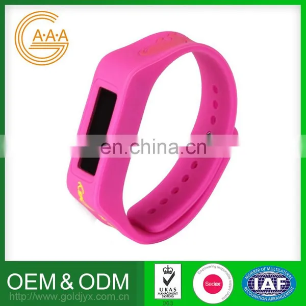 New Style Customized Silicone Rubber Bracelet Wholesale Fashion Smart Wrist Band