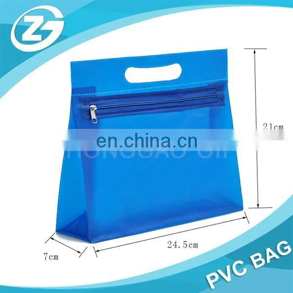 Clear PVC Makeup Bag / Zipper Front photo-2