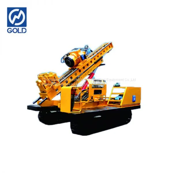 High Efficiency Crawler Mounted Full Hydraulic Anchor Drilling Rig Machine photo-5