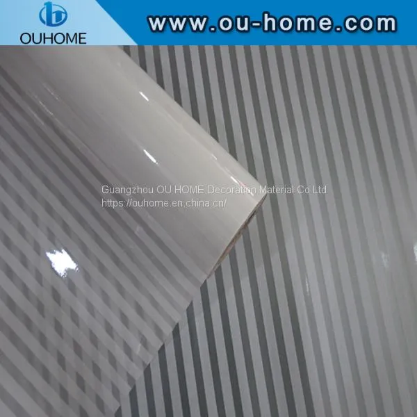 BT837 Stripe Deco Office Window Frosted Glass Sticker photo-4