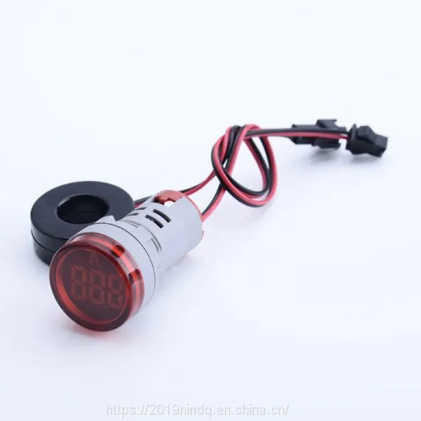 big digital tube led indicator ammeter digital display signal light ampere meter