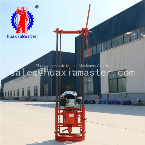 Supply Hand Pull Rope Start Gasoline Engine Power Portable Exploration Drill With High Pressure Fresh Water Pump Small Core Rig photo-3