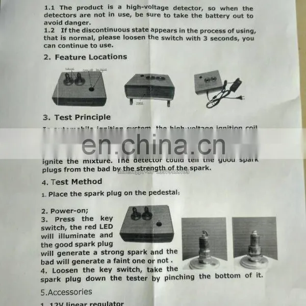 NO056 Spark Plug Tester photo-3