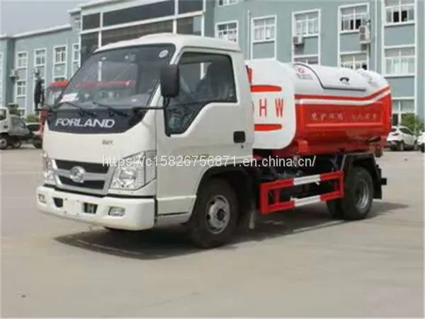 Mr Fukuda Small Card 2 Carriage Detachable Type Garbage Truck photo-3