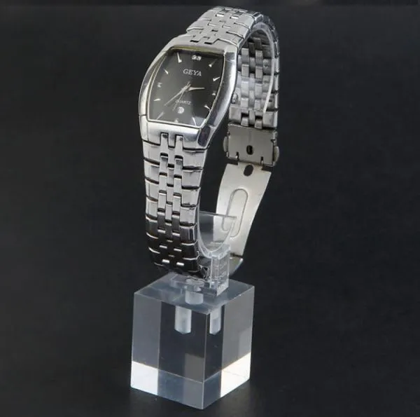 Custom Luxury Acrylic Watch Display Stand Jewelry Bracelet Display Rack photo-3