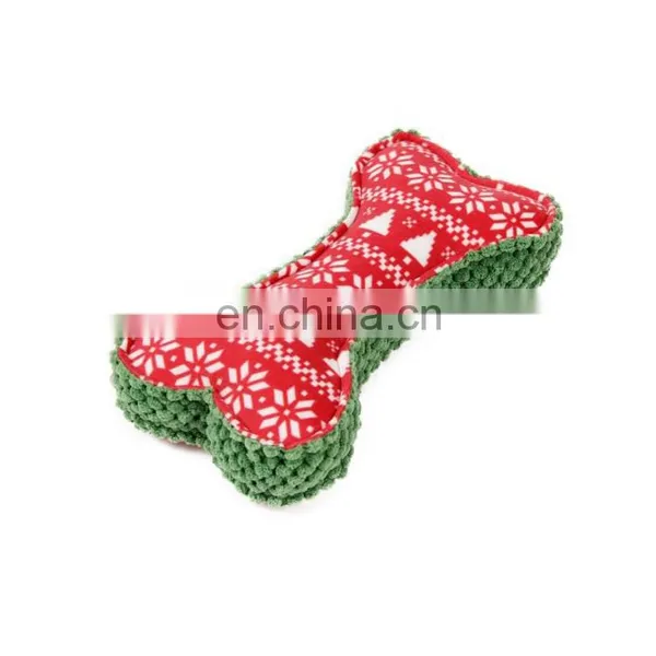 Short Plush Fabric Dog Toy Pet Interactive Dog Squeak Toy