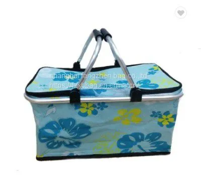 High Quality Food Collapsible Basket 600d Material Picnic Basket Bag photo-4
