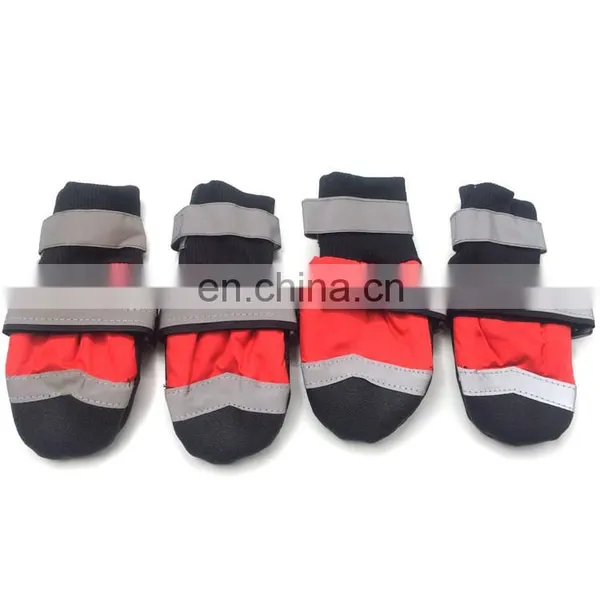 Pet Dog Casual Shoes Indoor and Outdoor Non-slip Soft Bottom Reflective Dog Shoes and Socks photo-4