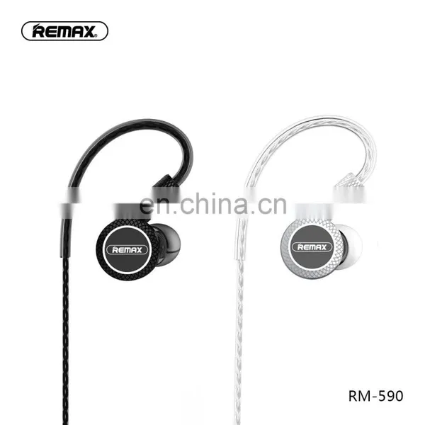 Remax NEW RM-590 Wired Magnetic Sports Triple-moving-coil Earphone photo-5