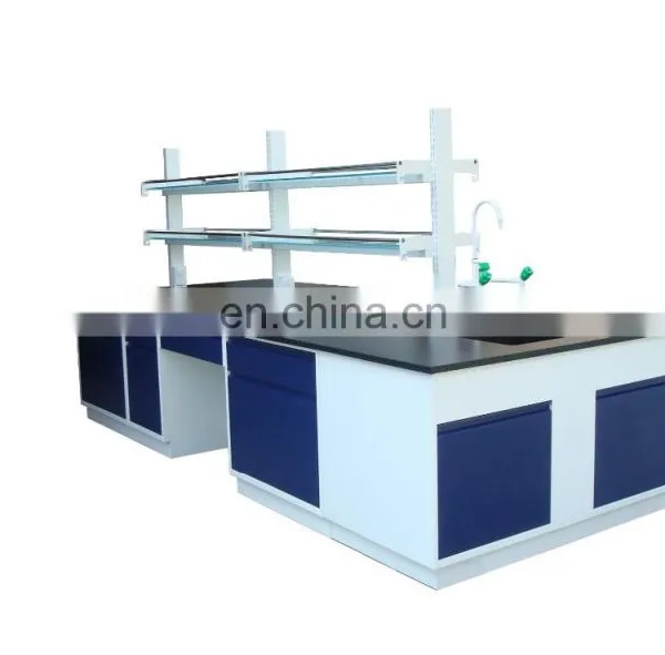 Best Selection for University Laboratory Used Steel and Wood Material Laboratory Chemical Bench Lab Bench Top photo-3