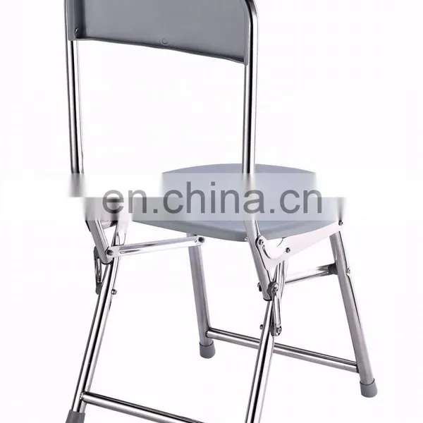 Wholesale Price Aluminum Commode Folding Chair Toilet Chair With Armrest for Elder and Disable photo-4