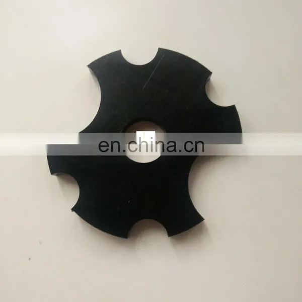 UHMWPE Construction Machinery Parts UHMWPE Guide Plate Block, Polyethylene Block Hdpe Spare Parts photo-4