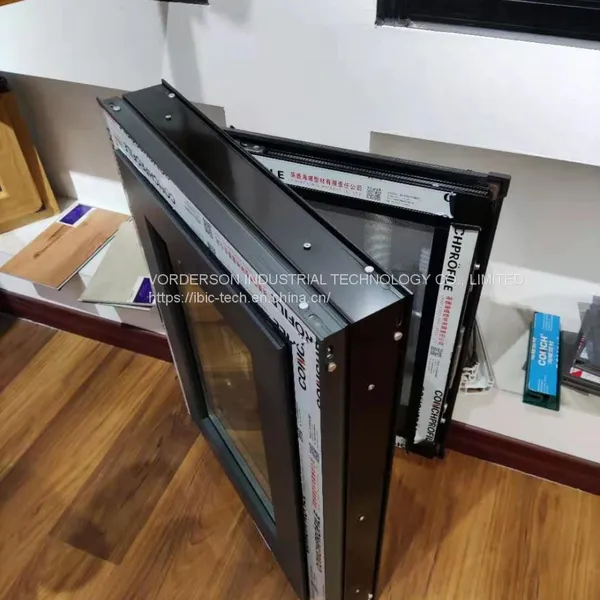 China Conch Pvc Casement Windows And Doors Profiles Plastic Sliding Window Parts Materials Door Upvc ,Aluminum Profile photo-4