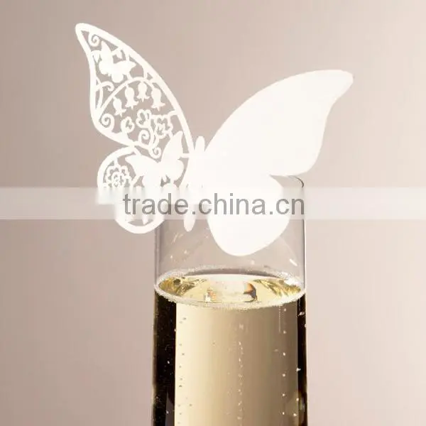 New Arrival Wedding Supplies Personalized Handmade Butterfly in Various Colors With Fast Shipment Laser Cut Escort Cards SC111 photo-5
